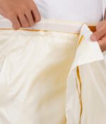 Golden Jari Readymade Velkaro Pocket Dhoti - Image 2