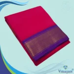Queen Rose Colour Art Silk MayilKan Colour Dhoti
