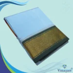 Blue Colour Art Silk MayilKan Colour Dhoti