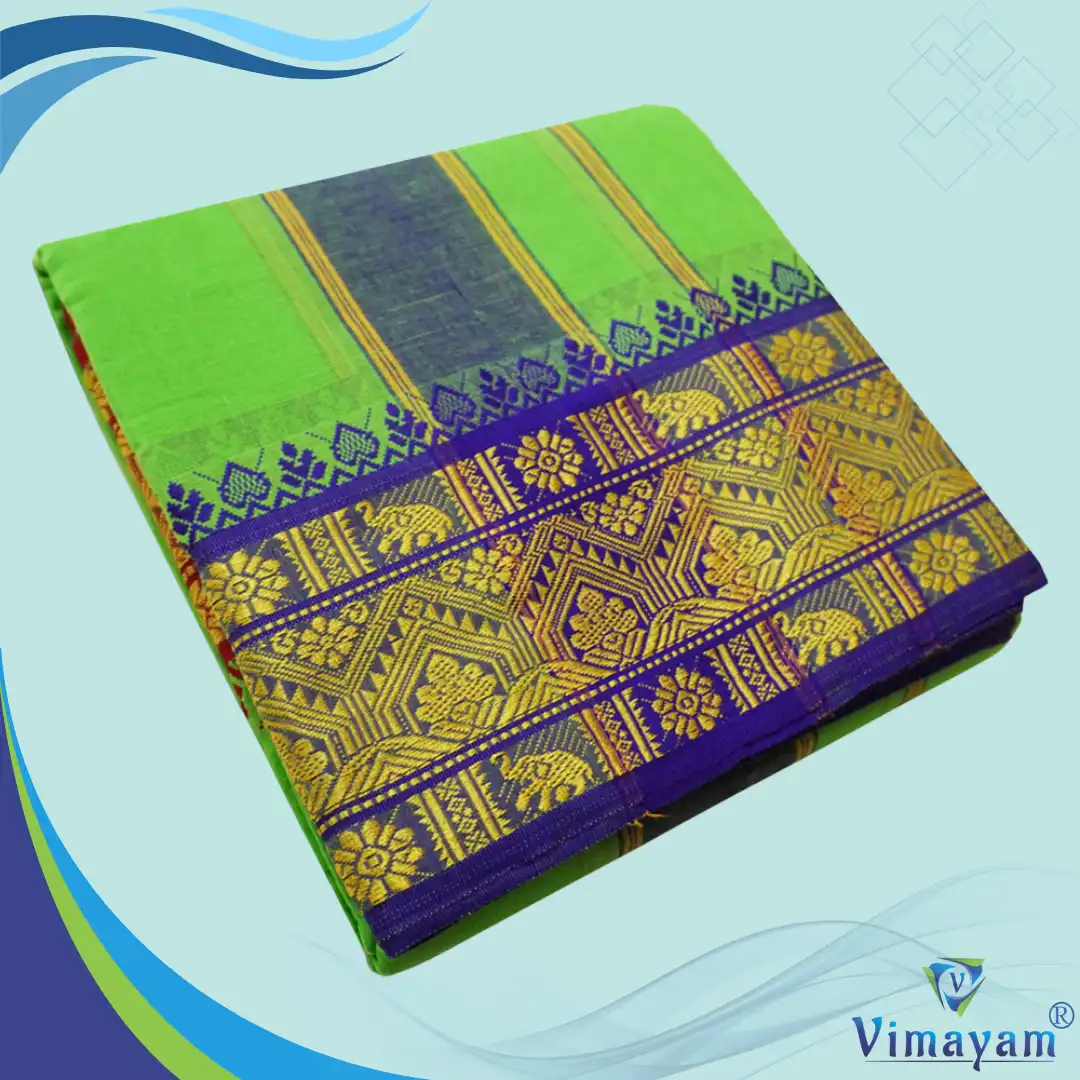 35 Parrot Green Cotton