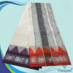 Fancy Zari Designed Special Quality Vaishnava Dhoties - Image 2