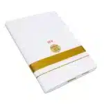 White Color Dhoti with Gold Border Dhoti/Lungi