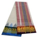 Kanchi Cotton Best Quality Handloom Made Pure Cotton Vaishnava Dhoti - Image 2